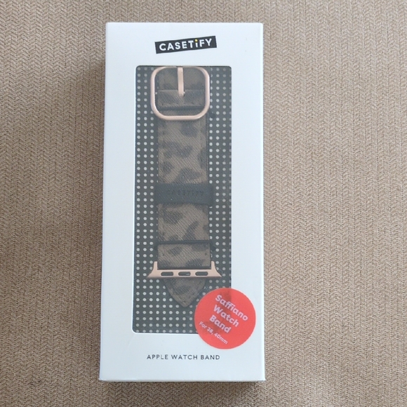 Casetify Accessories - Casetify Camouflage Apple Watch Band with Rose Gold Hardware